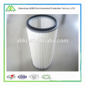 Self cleaning cartridge dust collector air filter dust